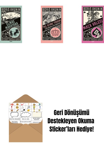 Elmas Mahayana + Taç Giyme Töreni + Maça Valesi + Okuma Sticker'ları