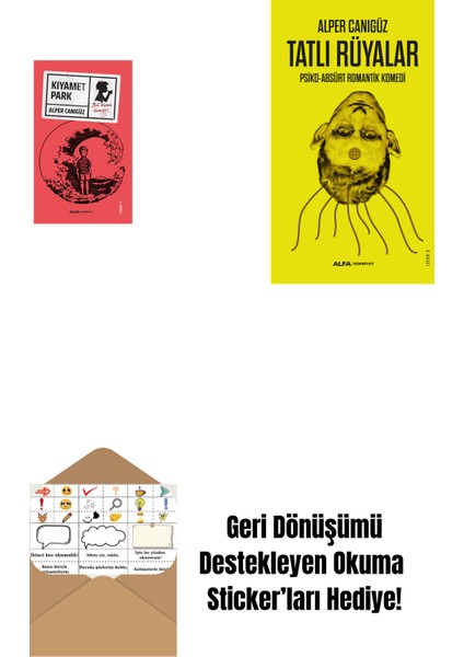 Kıyamet Park + Tatlı Rüyalar + Okuma Sticker'ları