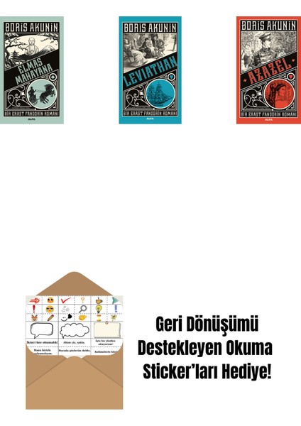 Elmas Mahayana + Leviathan + Azazel + Okuma Sticker'ları