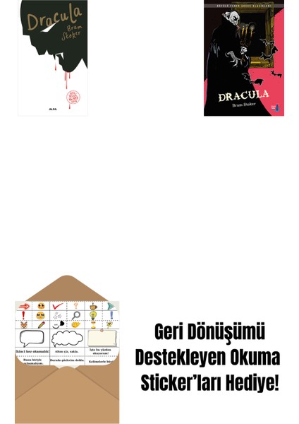 Dracula + Dracula + Okuma Sticker'ları