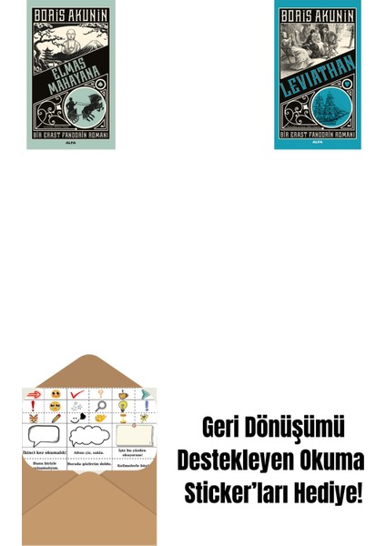 Elmas Mahayana + Leviathan + Okuma Sticker'ları