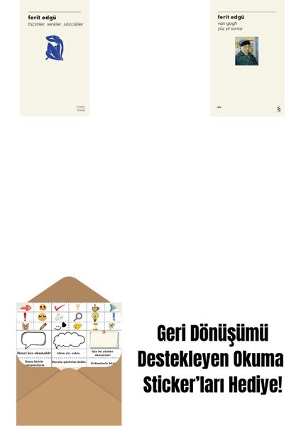 Biçimler, Renkler, Sözcükler + Van Gogh - Yüz Yıl Sonra + Okuma Sticker'ları