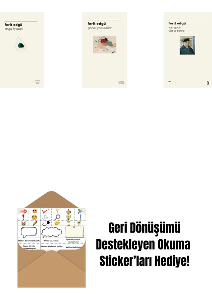 Doğu Öyküleri + Görsel Yolculuklar + Van Gogh - Yüz Yıl Sonra + Okuma Sticker'ları