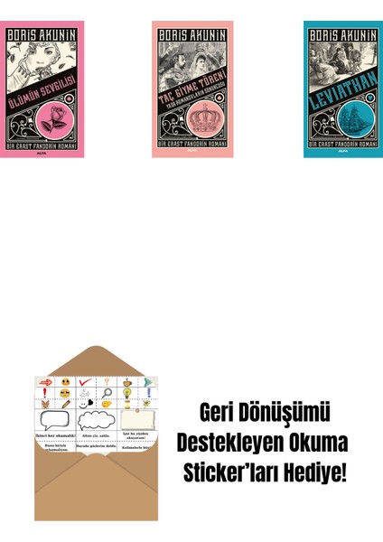 Ölümün Sevgilisi + Taç Giyme Töreni + Leviathan + Okuma Sticker'ları