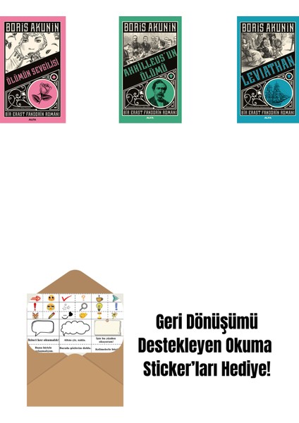 Ölümün Sevgilisi + Ahhilleus’un Ölümü + Leviathan + Okuma Sticker'ları