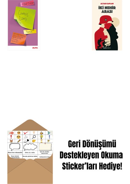 Camus Dansı + Iki Nehir Arası + Okuma Sticker'ları