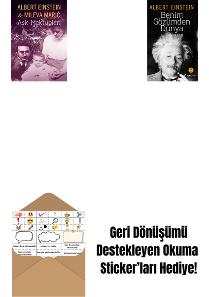 Aşk Mektupları + Benim Gözümden Dünya + Okuma Sticker'ları