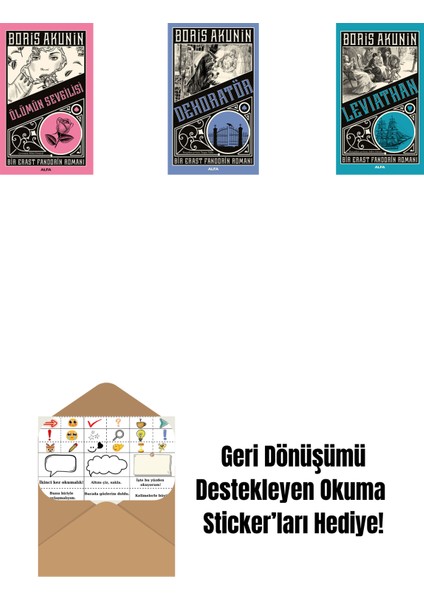 Ölümün Sevgilisi + Dekoratör + Leviathan + Okuma Sticker'ları