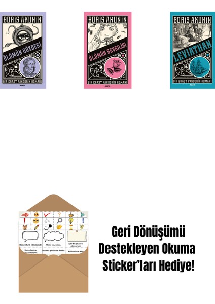 Ölümün Gözdesi + Ölümün Sevgilisi + Leviathan + Okuma Sticker'ları