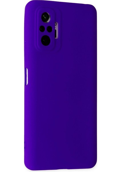 Newface Xiaomi Redmi Note 10 Pro Kılıf Nano Içi Kadife Silikon - Mor fiyatları