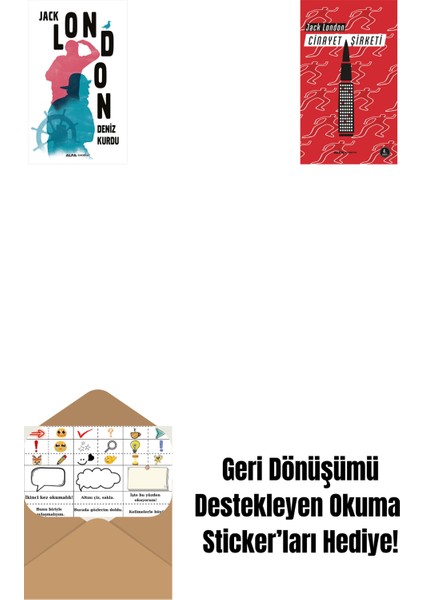 Deniz Kurdu + Cinayet Şirketi + Okuma Sticker'ları