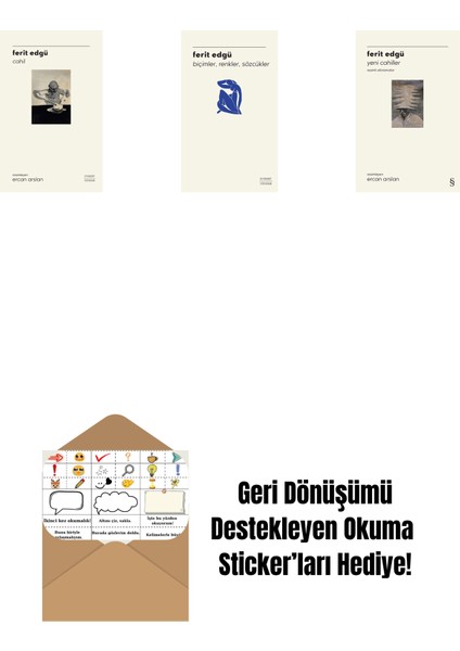 Cahil (Ciltli) + Biçimler, Renkler, Sözcükler + Yeni Cahiller + Okuma Sticker'ları
