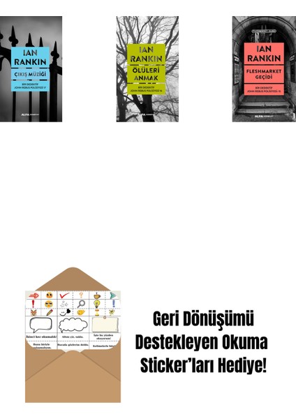 Çıkış Müziği + Ölüleri Anmak + Fleshmarket Geçidi + Okuma Sticker'ları