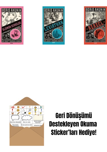 Ölümün Sevgilisi + Leviathan + Azazel + Okuma Sticker'ları