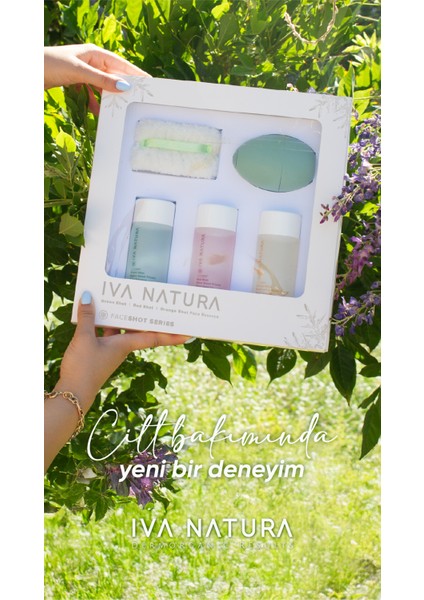 Face Shot- Frozen Face Essence 5'li Set (Green+Red+Orange+Bileklik Havlu+Buz Kalıbı)