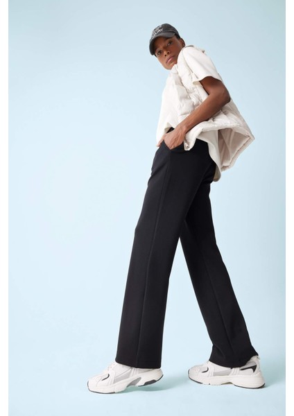 fit Straight Fit Standart Paça Standart Boy Modal PANTOLON D7129AX25SP