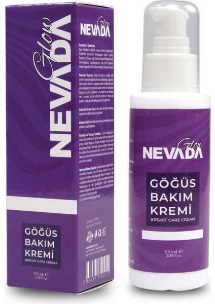 Göğüs Bakım Kremi 100 ml 3'lü Set