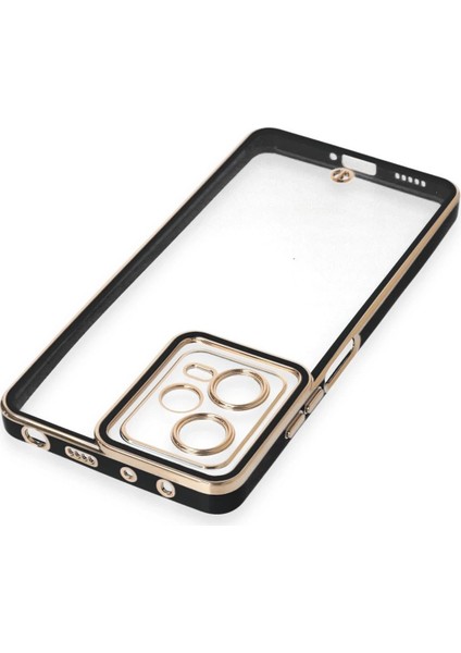 Newface Xiaomi Redmi Note 12 5g Kılıf Liva Lens Silikon - Siyah modelleri