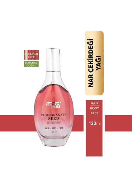 Nar Cilde Parlaklık ve Canlılık Kazandıran Saç Yüz ve Vücut Yağı 120 ml