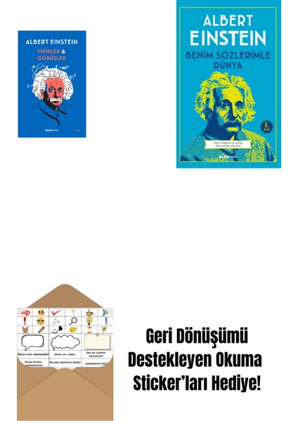 Fikirler ve Görüşler + Benim Sözlerimle Dünya + Okuma Sticker'ları
