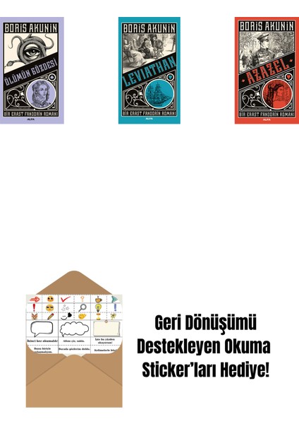 Ölümün Gözdesi + Leviathan + Azazel + Okuma Sticker'ları