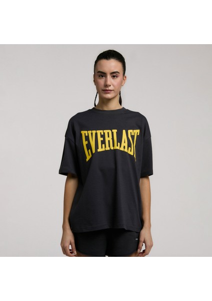 Ever Classics Oversize Kadın Gri T-SHIRT.294