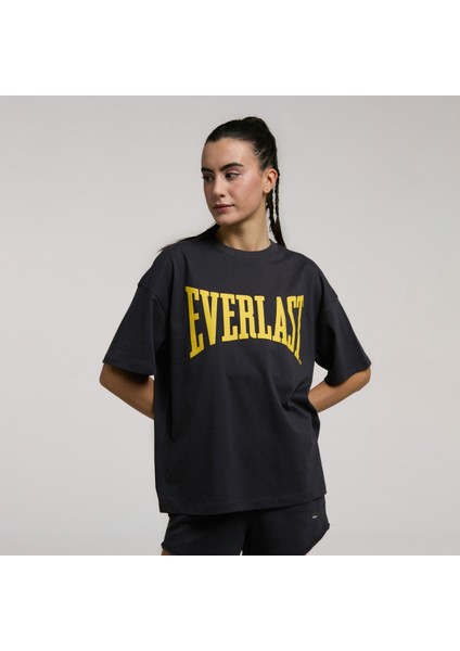 Ever Classics Oversize Kadın Gri T-SHIRT.294 fırsatları
