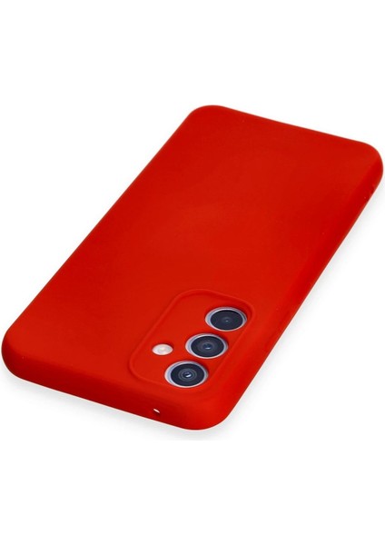 Newface Samsung Galaxy A54 5g Kılıf Nano Içi Kadife Silikon - Kırmızı modelleri