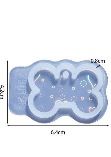 Holografik Lazer Köpek Kemik Silikon Kalıp - KOD:512 indirimleri