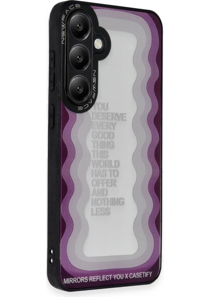 Newface Samsung Galaxy M34 5g Kılıf Mirror Desenli Kapak - Mirror - 5
