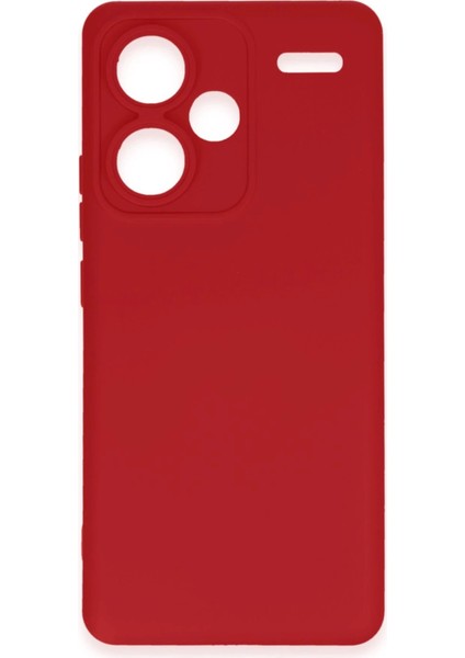 Newface Xiaomi Redmi Note 13 Pro Plus Kılıf Nano Içi Kadife Silikon - Kırmızı fiyatları