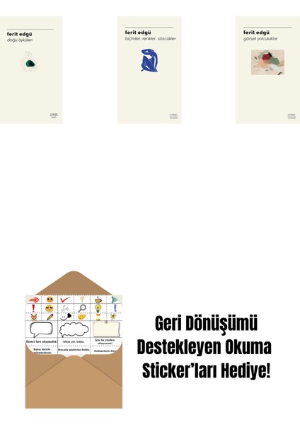 Doğu Öyküleri + Biçimler, Renkler, Sözcükler + Görsel Yolculuklar + Okuma Sticker'ları