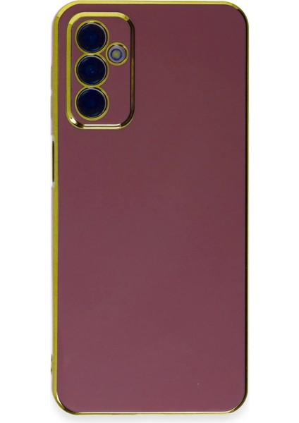 Newface Samsung Galaxy A04S Kılıf Volet Silikon - Kırmızı