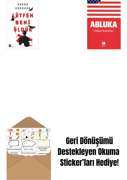 Lütfen Beni Öldür + Abluka + Okuma Sticker'ları