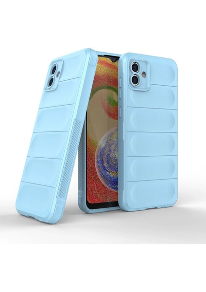 Newface Samsung Galaxy A04E Kılıf Optimum Silikon - Sky Blue fiyatları