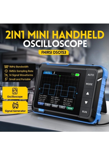Fnırsı DSO153H 2.8'' Taşınabilir Tft El Tipi Osiloskop