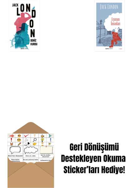 Deniz Kurdu + Uçurum Insanları + Okuma Sticker'ları