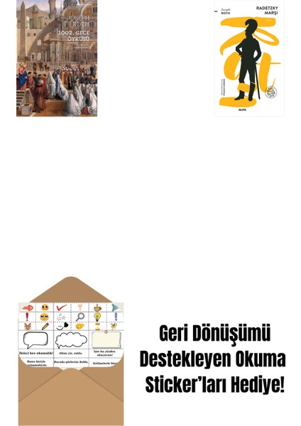 1002. Gece Öyküsü + Radetzky Marşı + Okuma Sticker'ları