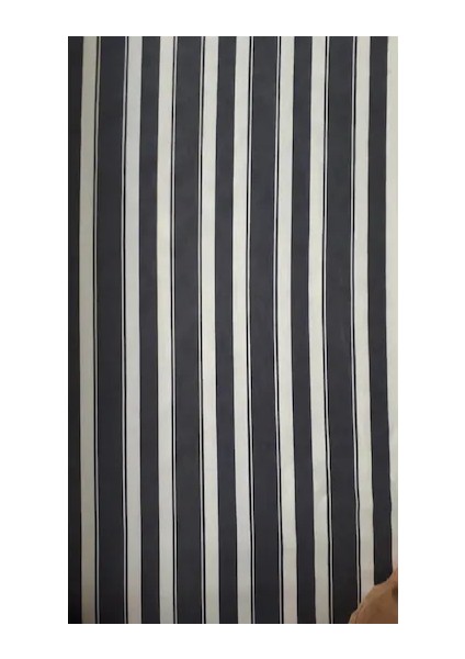 Siyah Beyaz Çizgili Su Geçirmez Balkon Perdesi Branda fiyatları