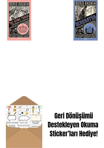 Taç Giyme Töreni + Dekoratör + Okuma Sticker'ları