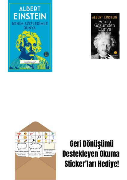 Benim Sözlerimle Dünya + Benim Gözümden Dünya + Okuma Sticker'ları