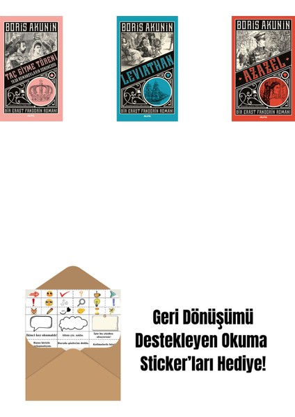 Taç Giyme Töreni + Leviathan + Azazel + Okuma Sticker'ları