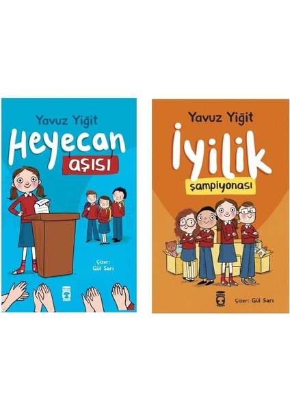 Heyecan Aşısı + Iyilik Şampiyonası (2 Kitap)