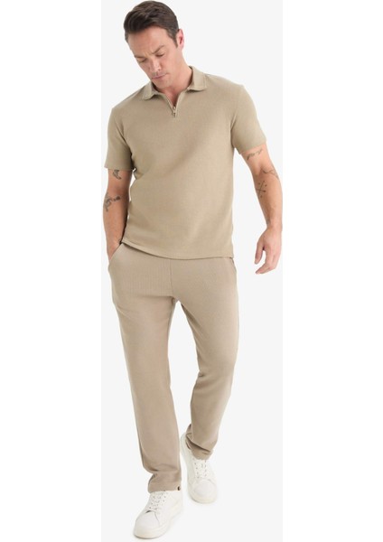 Regular Fit Eşofman Altı Beli Bağcıklı Cep Detaylı Düz Paça D9701AX25SP