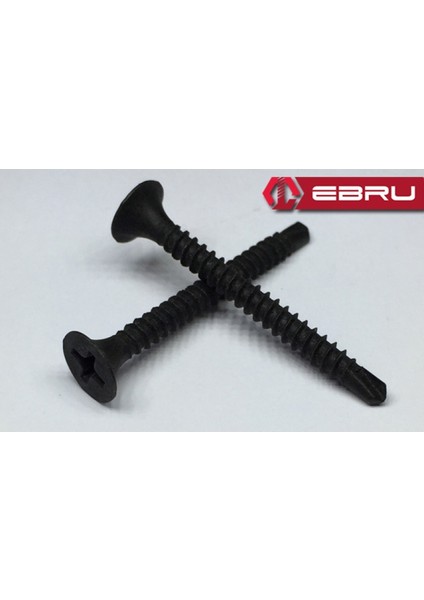 Ebru Matkap Uçlu Alçıpan Vidası 3,5X25 - 1000 Adet