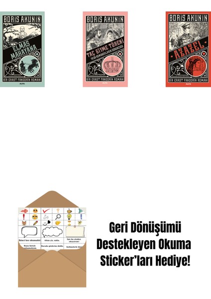 Elmas Mahayana + Taç Giyme Töreni + Azazel + Okuma Sticker'ları