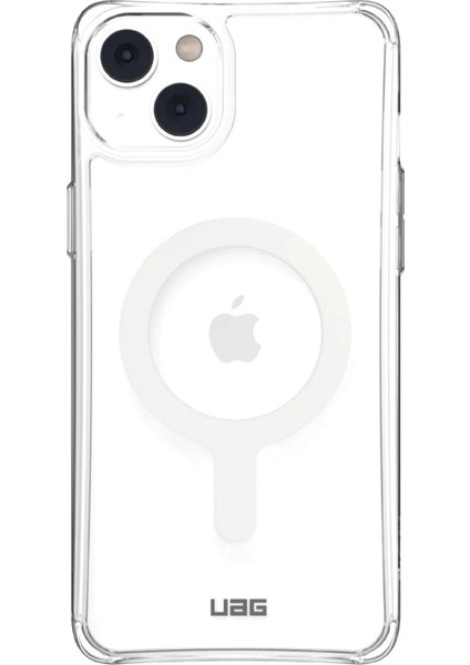 Newface iPhone 14 Kılıf Uag Plyo Magneticsafe Silikon - Şeffaf