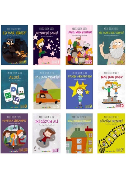 Bendeki Şans Ben ve Biz Değerler Serisi (12 Kitap)