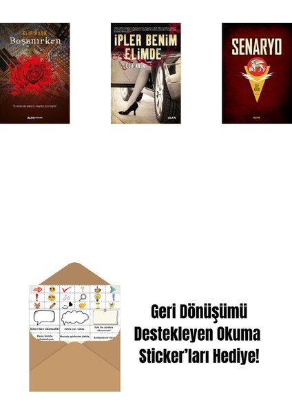 Boşanırken + Ipler Benim Elimde + Senaryo + Okuma Sticker'ları