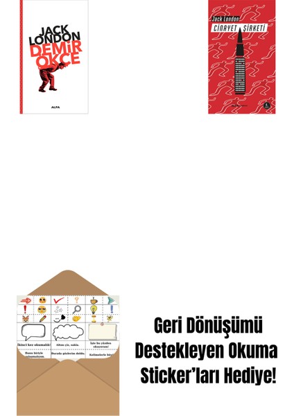 Demir Ökçe + Cinayet Şirketi + Okuma Sticker'ları